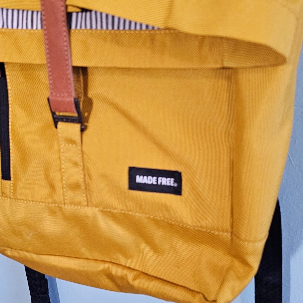 Made Free Roll Top Pack Backpack – EUC  Recycled Materials | Ethical & Sust - Picture 2 of 11
